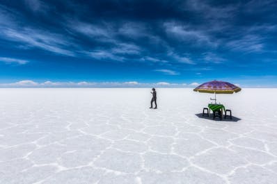 Photographing the salt plains of Bolivia is a true privilege.