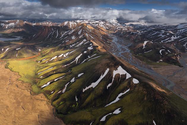 Landmannalaugar is best known for its geothermal pools and colourful rhyolite hills.