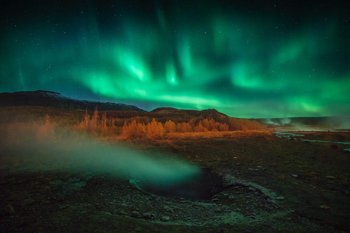 Taller de fotografía de 8 días Auroras boreales y cueva...