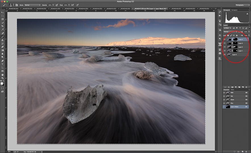 Make sure to flatten the image - Photo by Patrick Marson Ong