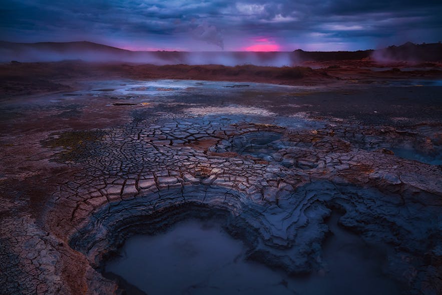 Geothermal area in Iceland  - Photo by Albert Dros