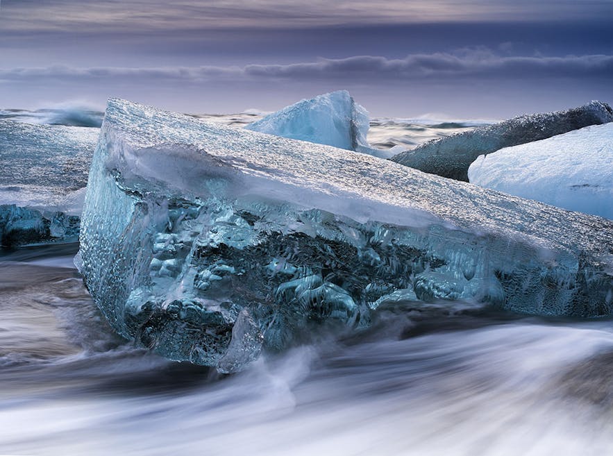 Ice in Iceland - Photo by Kerry Koepping