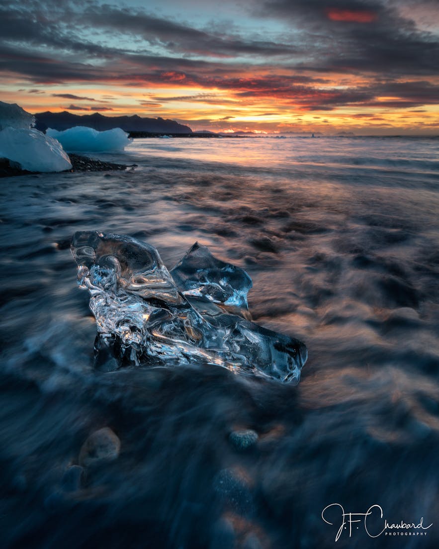 Diamond Ice Beach - Photo by Jean Francois Chaubard
