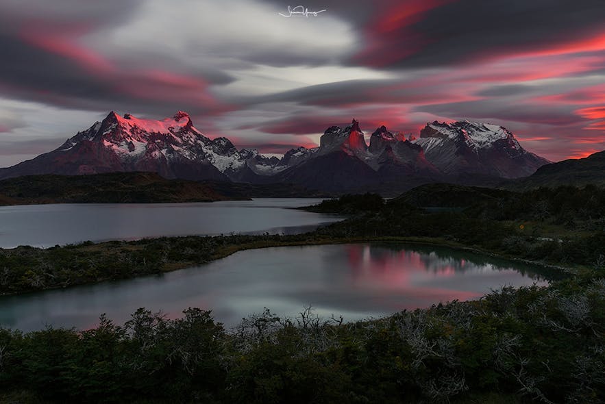 Reflections in Patagonia - Photo by Shaun Young