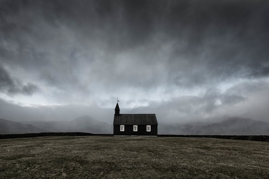 Black Church of Budir. Photo by: 'Mads Peter Iversen'.