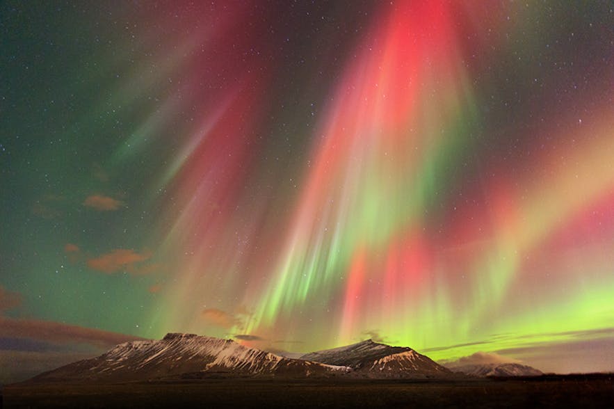 Aurora Borealis in Iceland. Photo by: 'Jon Hilmarsson'.