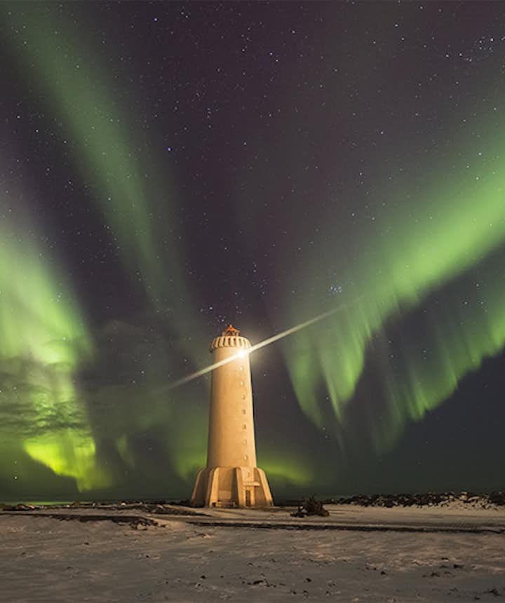 The Northern Lights dance. Photo by: 'Jon Hilmarsson'.