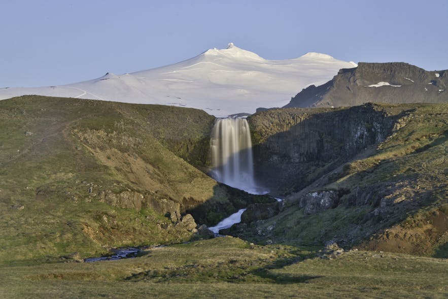 Svöðufoss is one of the less known waterfalls located at Snæfellsnes Peninsula