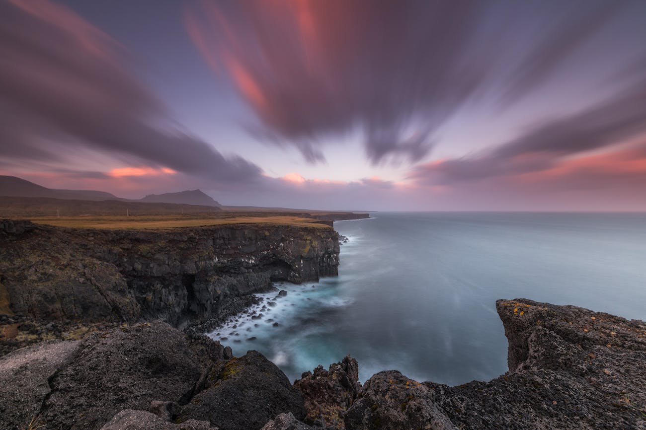 アイスランドの風景写真における画像ノイズの理解