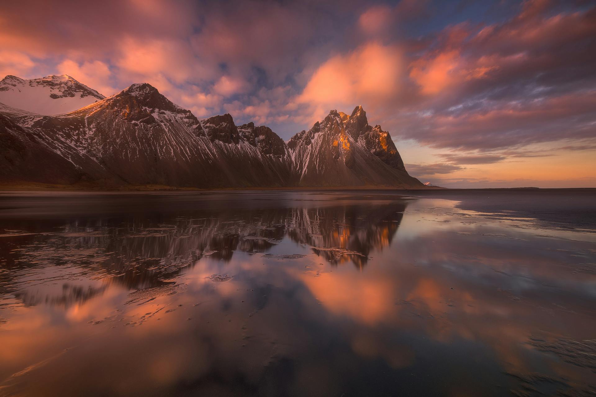 Vestrahorn, undoubtedly one of the most dramatic mountains in Iceland.