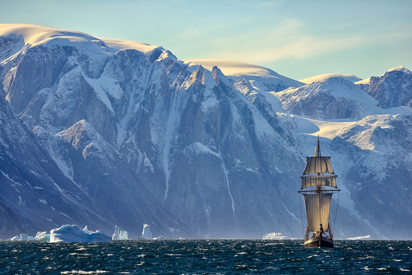 Greenland Photo Tour in Scoresby Sound | Sailing on Schooner