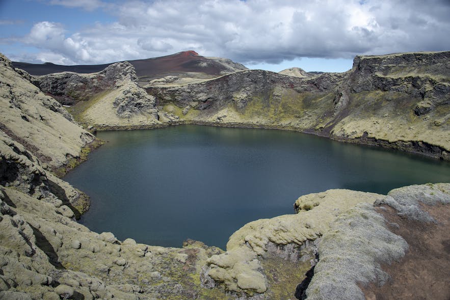 Tjarnargígur crater is one of the most compelling craters among the Lakagígar craters