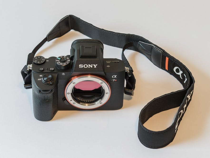 Sony A7RIII camera body and camera strap - Iceland Photography | Everything You Need To Know