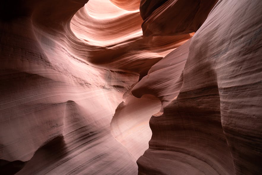 A slot canyon in the desert of the USA - landscape Photography | Everything You Need To Know