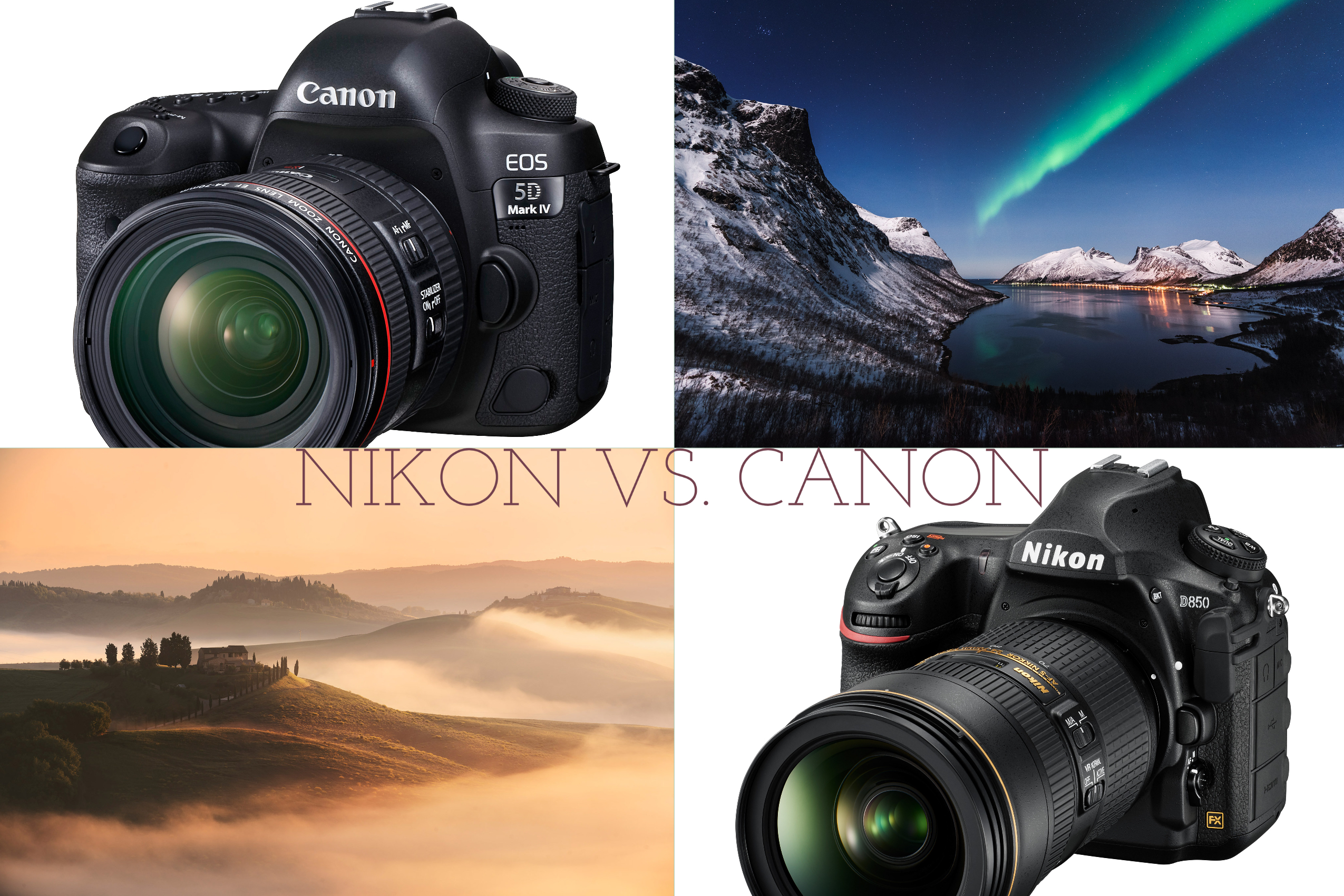 Canon vs Nikon   DSLR Comparison   Iceland Photo Tours