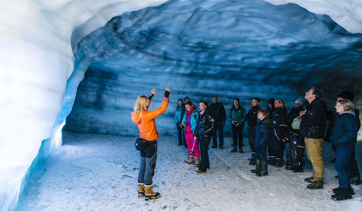 A l'intérieur d'un glacier | Tunnel de glace au Langjökull 