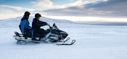 Cercle d'Or & motoneige au glacier Langjökull