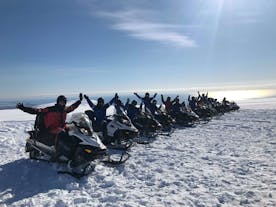 Tour in motoslitta sul ghiacciaio Vatnajokull