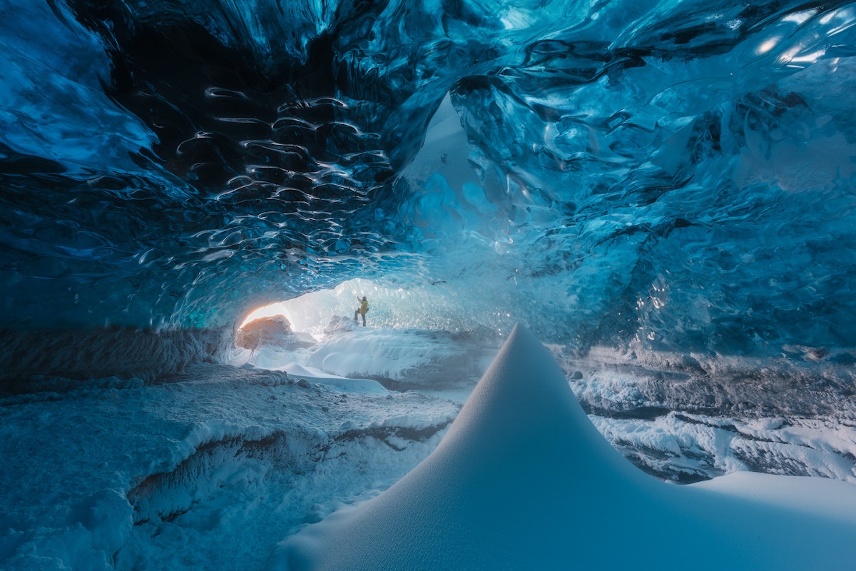 Ледяные пещеры Йокульсарлон