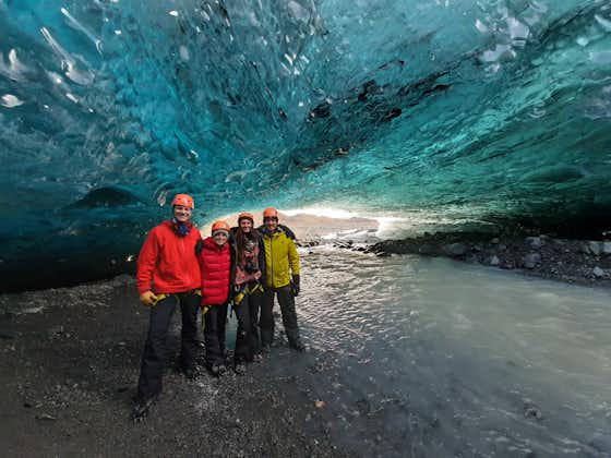 crystal ice cave tour with super jeep ride