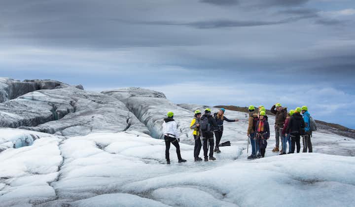 Exploring the wonders of Vatnajokull National Park, where icy glaciers meet rugged mountains.