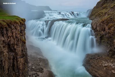 Gullfoss waterfall is one of three Golden Circle attractions you'll see on this spectacular 4-day adventure.